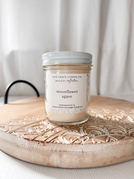 Moonflower Agave Candle